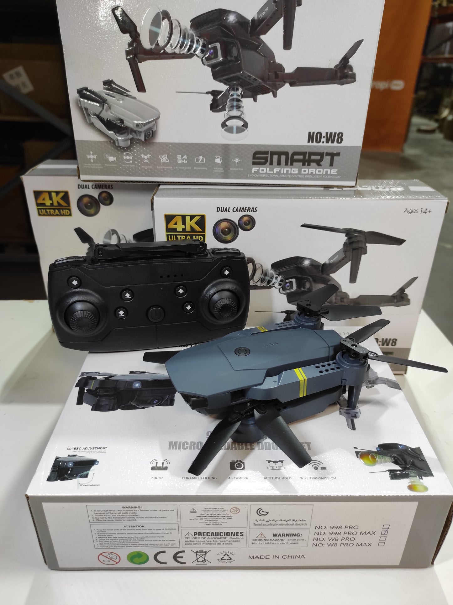 Dron con doble cámara 4K + Maletín Gratis = Paga cuando lo recibas